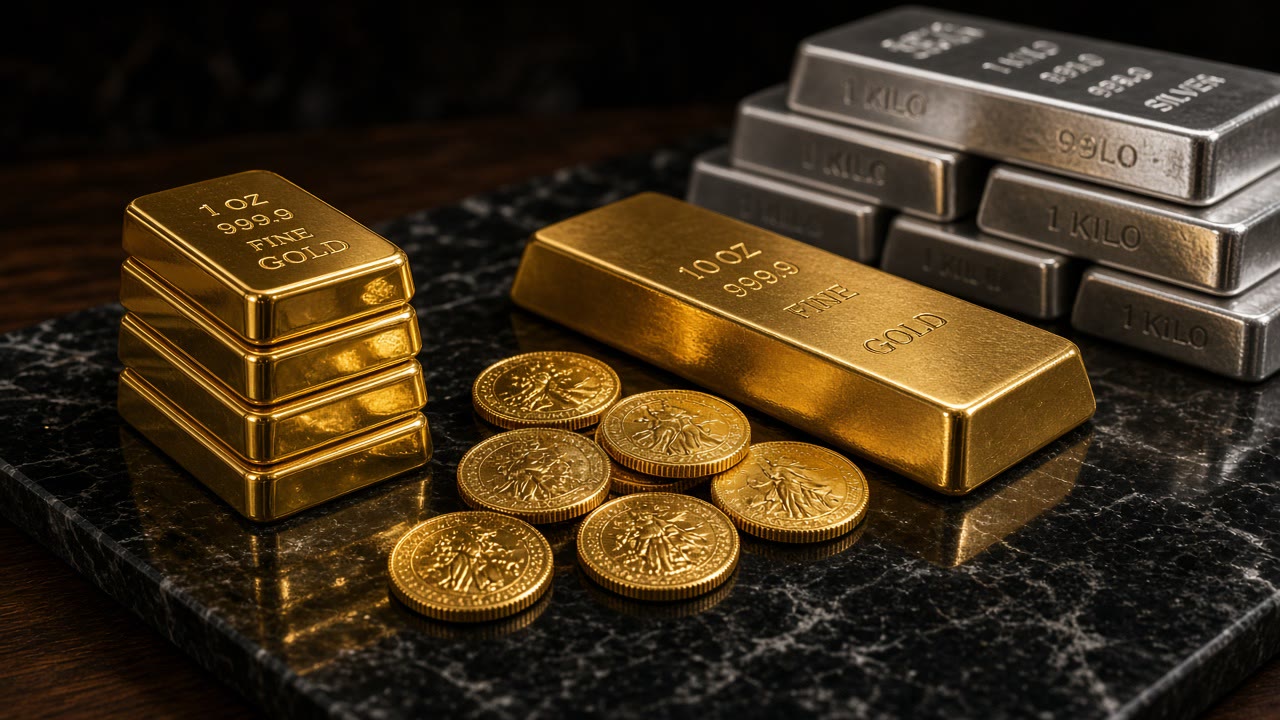 Physical metals. Priced in the open.