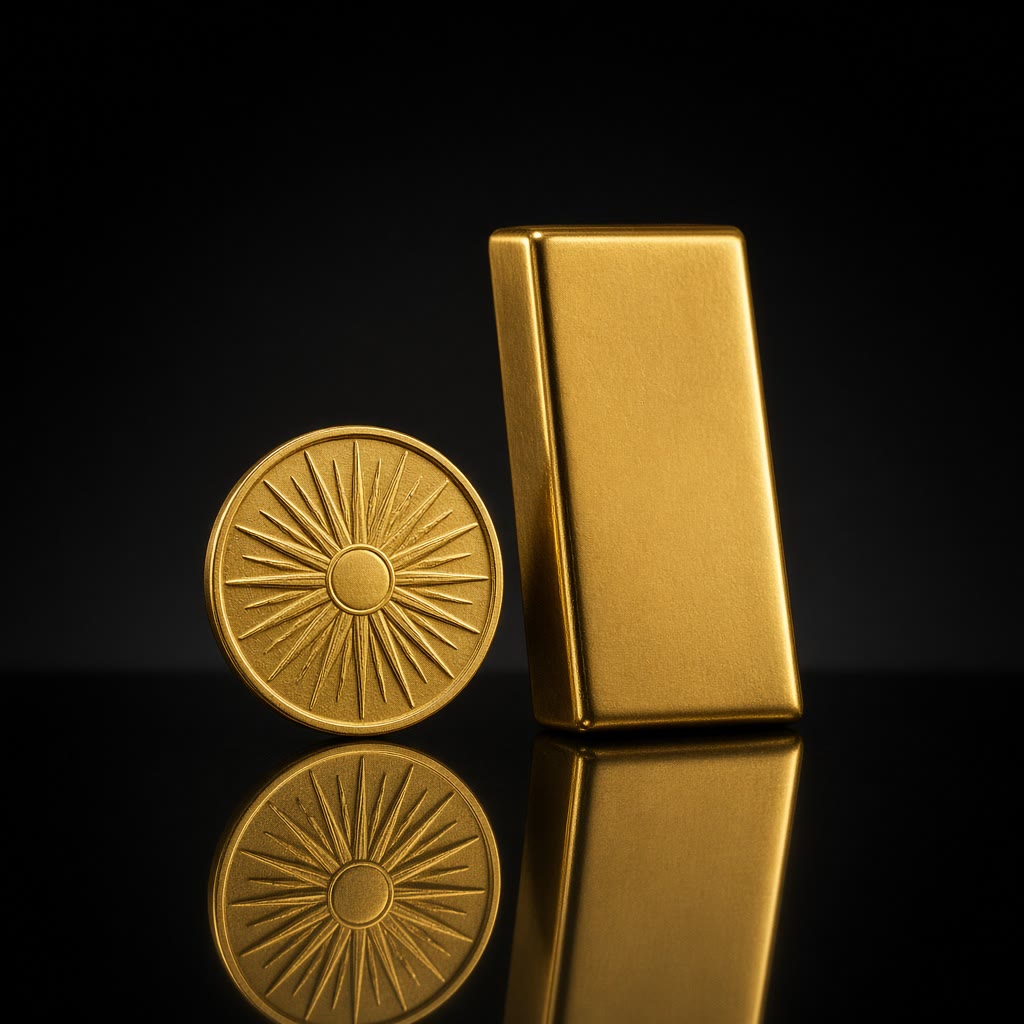 1/10 oz Gold Round